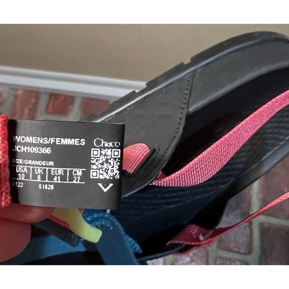 Chaco Lowdown Sandals Colorful Strappy Women's 10 NWOT - Picture 12 of 12